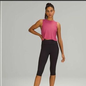 Lululemon Sculpt Cropped Tank Top